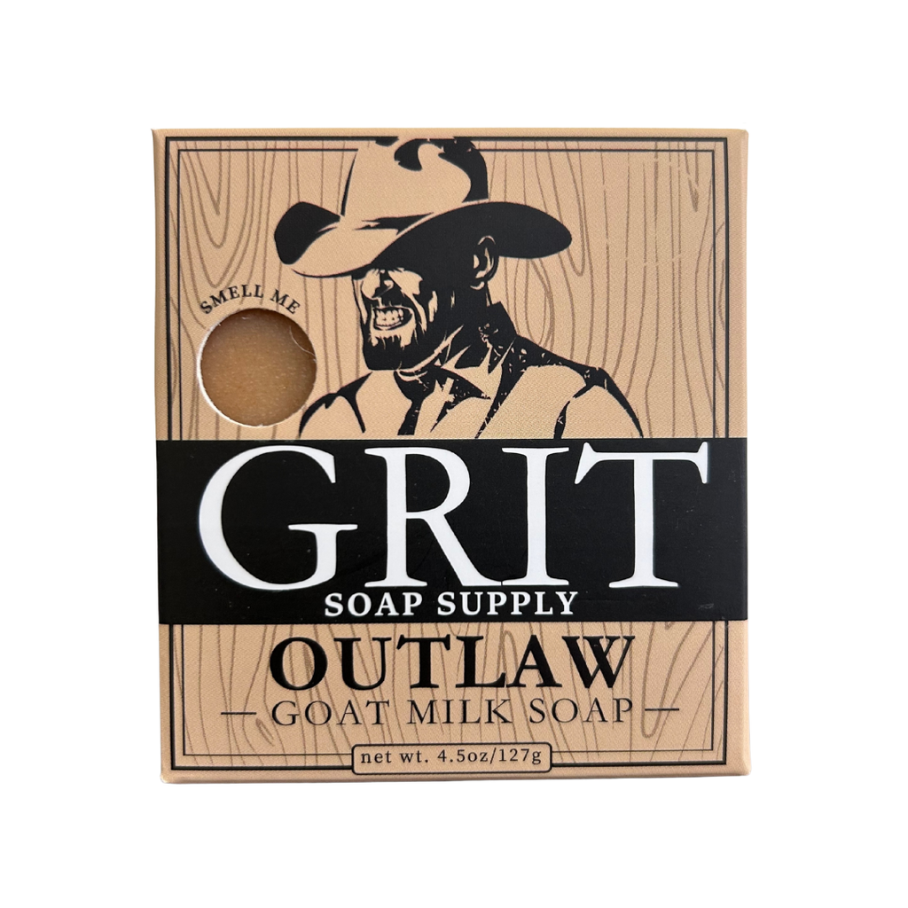 Outlaw Goat Milk Bar Soap | Natural Handmade Soap for Men