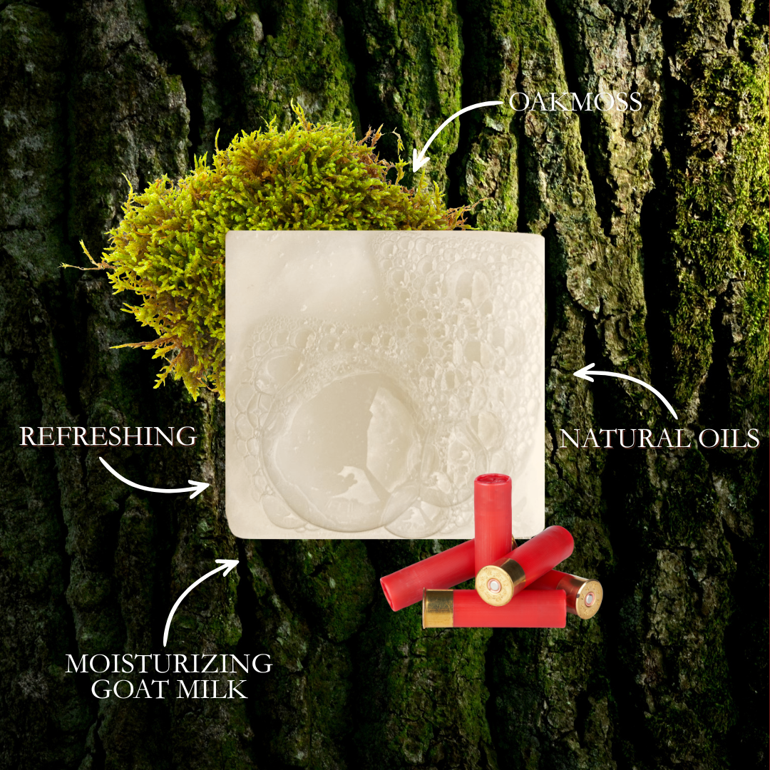 Buckshot Goat Milk Bar Soap | Natural Handmade Soap for Men