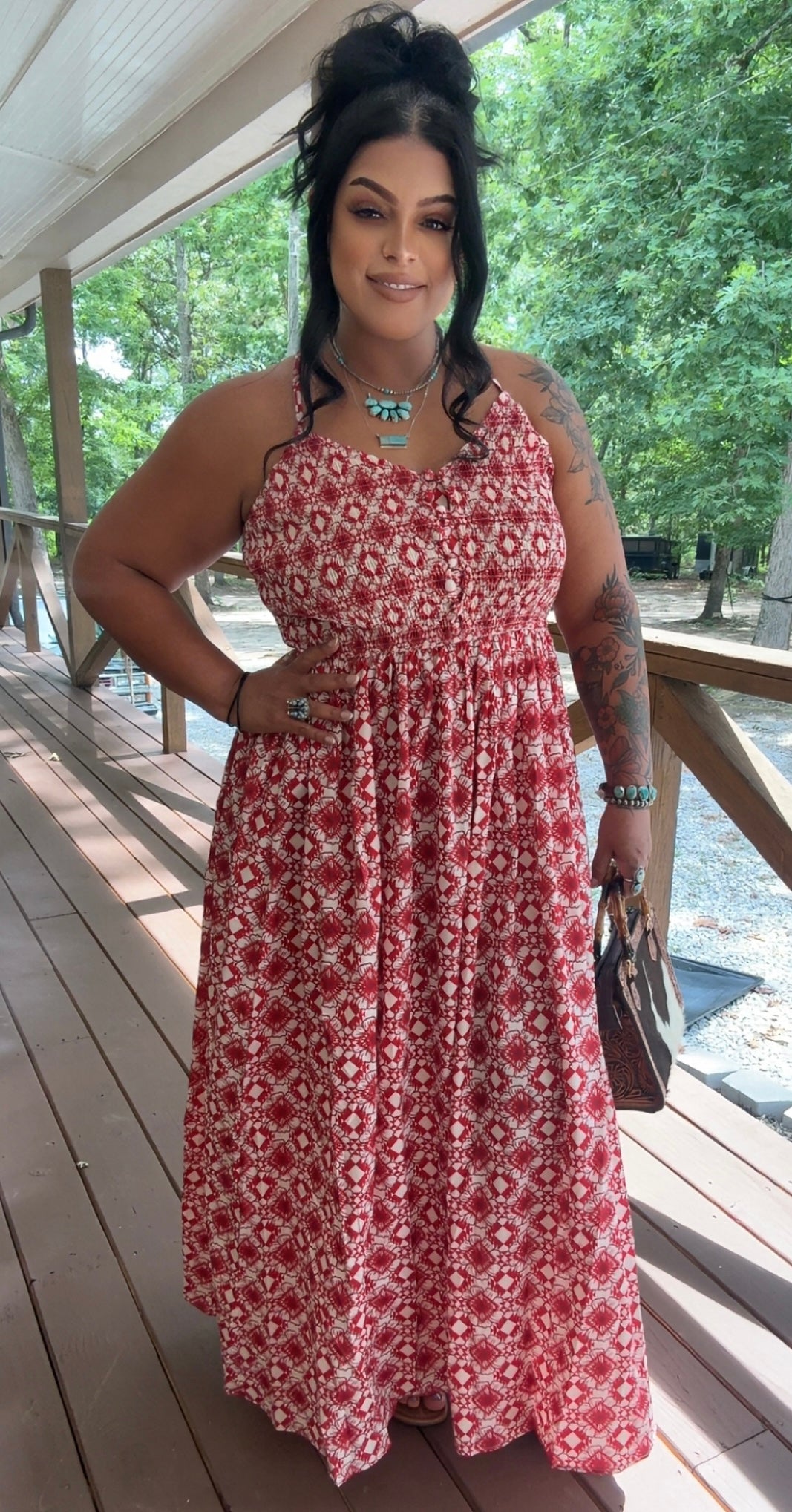 Red Maxi Dress