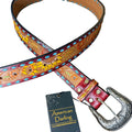 Tooled Leather Belt