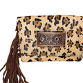 Medium Animal Print Leather Crossbody