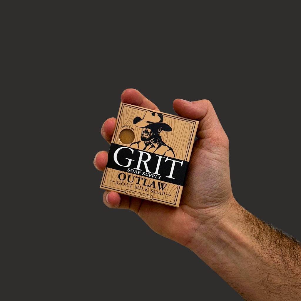 Outlaw Goat Milk Bar Soap | Natural Handmade Soap for Men